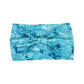 European And American New Tie-dye Sports Sweat-absorbent Hair Band Women's Super Wide Headscarf