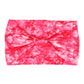 European And American New Tie-dye Sports Sweat-absorbent Hair Band Women's Super Wide Headscarf