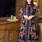 Front Full Heavy Embroidered Gown With Sleeveless Inner And Trouser 3-Piece