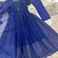 Long  Chiffon Frock for Women 3-Pieces