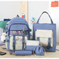 5 Pcs Light Weight Imported Bag Set