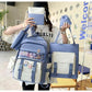 5 Pcs Light Weight Imported Bag Set