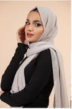 Hijab en mousseline de soie de qualité supérieure