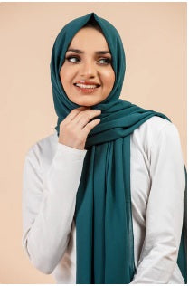 Hijab en mousseline de soie de qualité supérieure